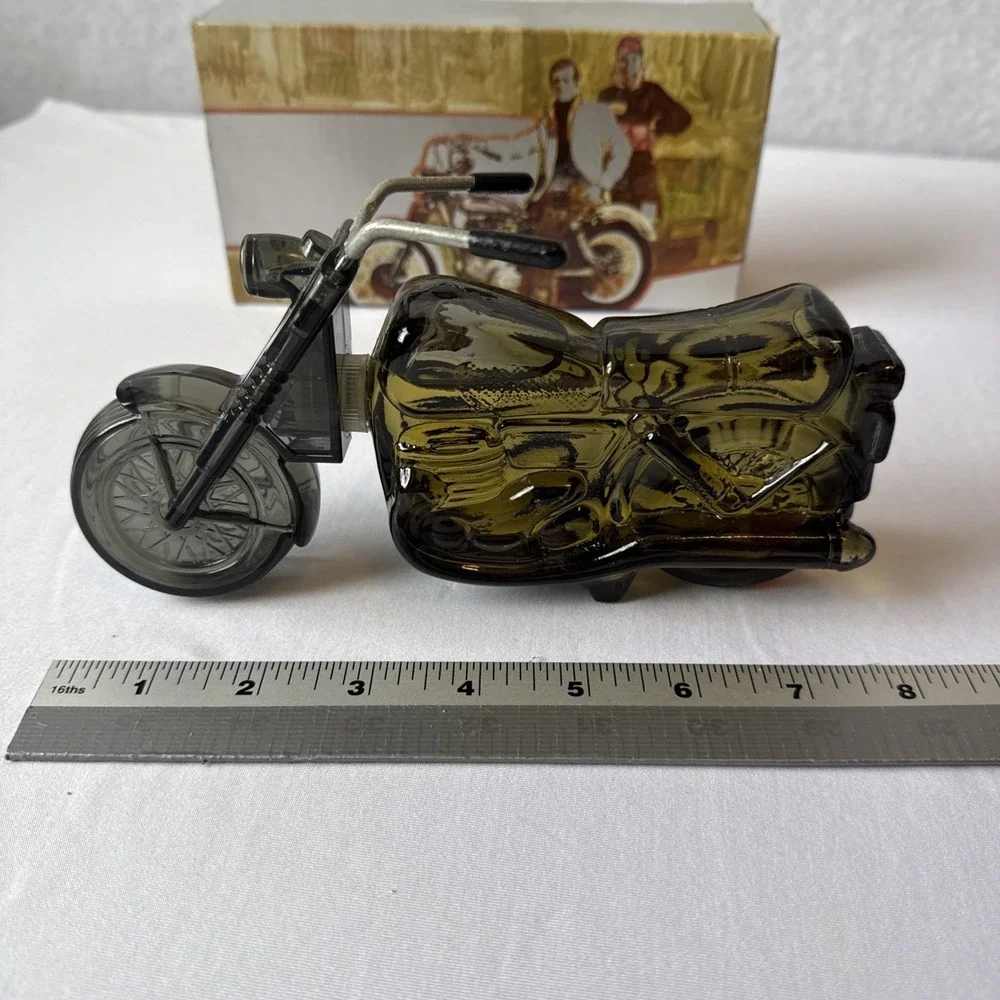 Vintage Avon Super Cycle Motorcycle After Shave Bottle Decanter 4oz Full W/Box
